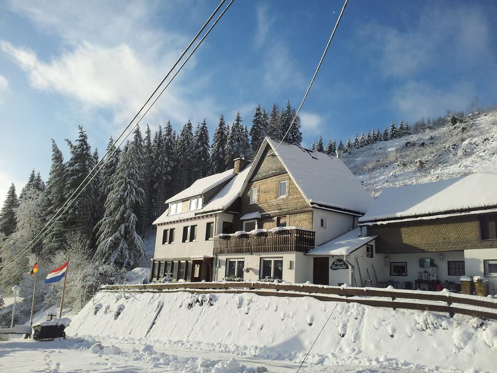 Landgasthof Nesselbach Nordenau Bagian luar foto